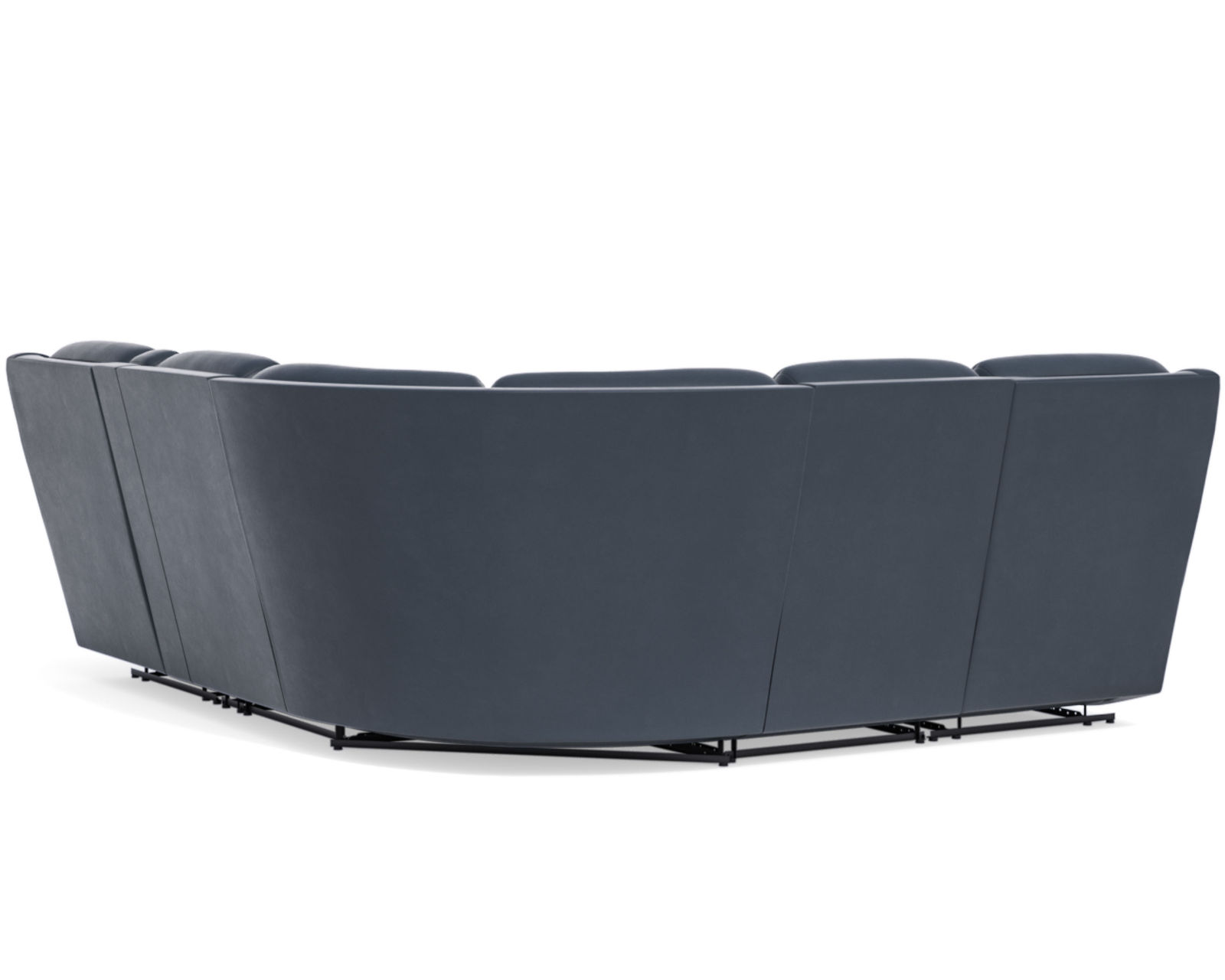 Arlo Leather Reclining Sectional (Colors Available)