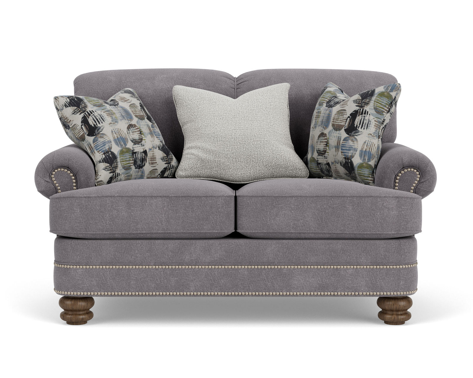 Bay Bridge 7791 Nailhead Loveseat (+100 fabrics)  - Bay Bridge Nailhead Loveseat