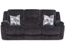 Heston 90" Reclining Sofa with Drop-Down Table &amp; Cupholders Graphite  (Plush Comfort. Smart Convenience. Designed Around the Way You Relax)