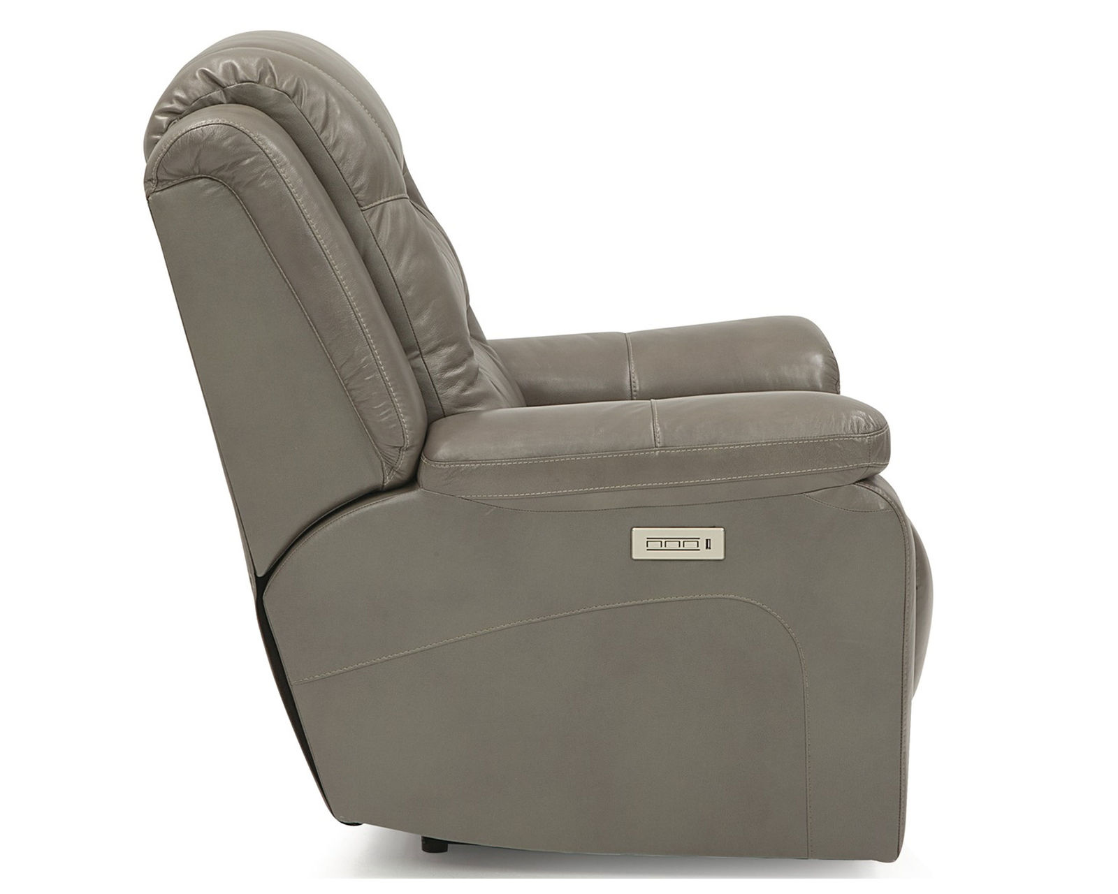 Leighton 41063 Power Headrest Power Wallhugger Recliner (+200 colors) - Three Reclining buttons allow independent control over the power headrest and power recline and power lumbar.  Includes USB Charging Port