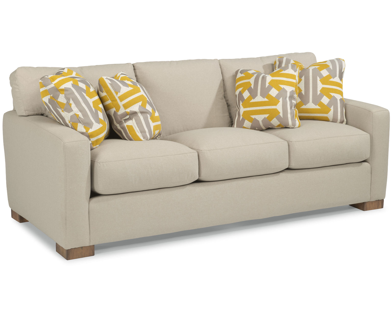 Bryant 7399 Sofa (+100 fabrics) 83" - Features the Flexsteel Blue Steel Seat Spring never needs replacing.
