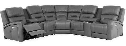 Layout E: Seven Piece Reclining Sectional 120" x 120" (2 recliners)