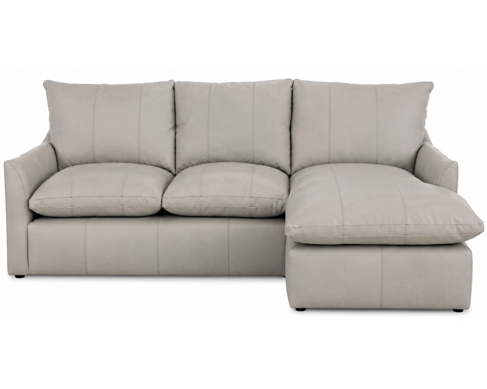 Ciampino Top Grain Modular Leather Sectional (exceptional comfort)