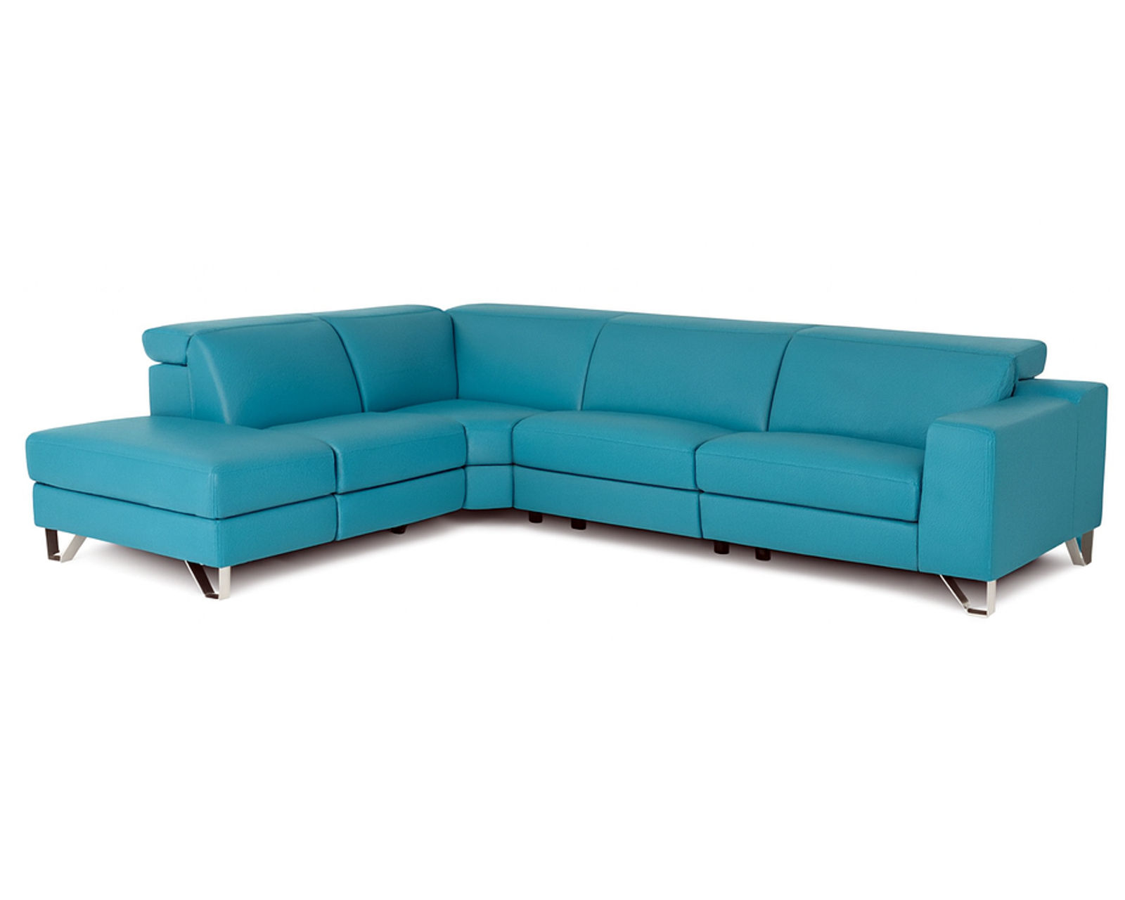 Tabor 44003 Power Headrest Power Reclining Sectional (+100 leathers)
