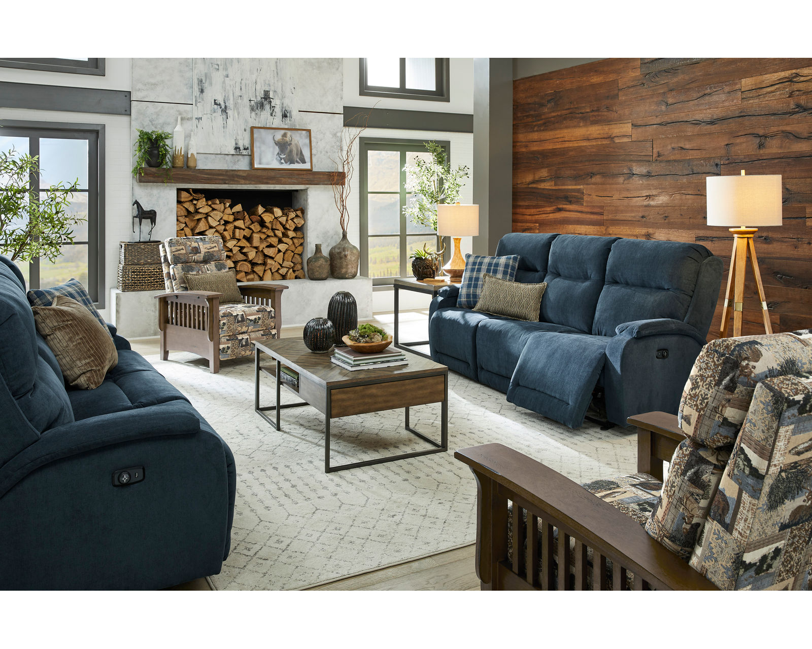🎣 Maverly 88" Reclining Sofa (+65 fabrics) - Maverly 88" Space Saver Reclining Sofa