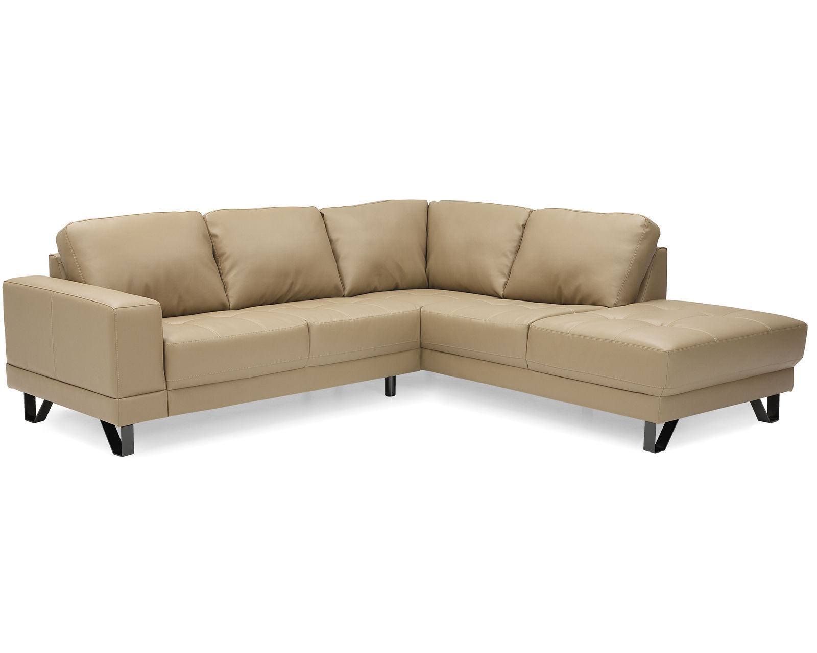 Seattle 77625 Sectional (+100 leathers) - Layout A: Two Piece Sectional 91" x 101"