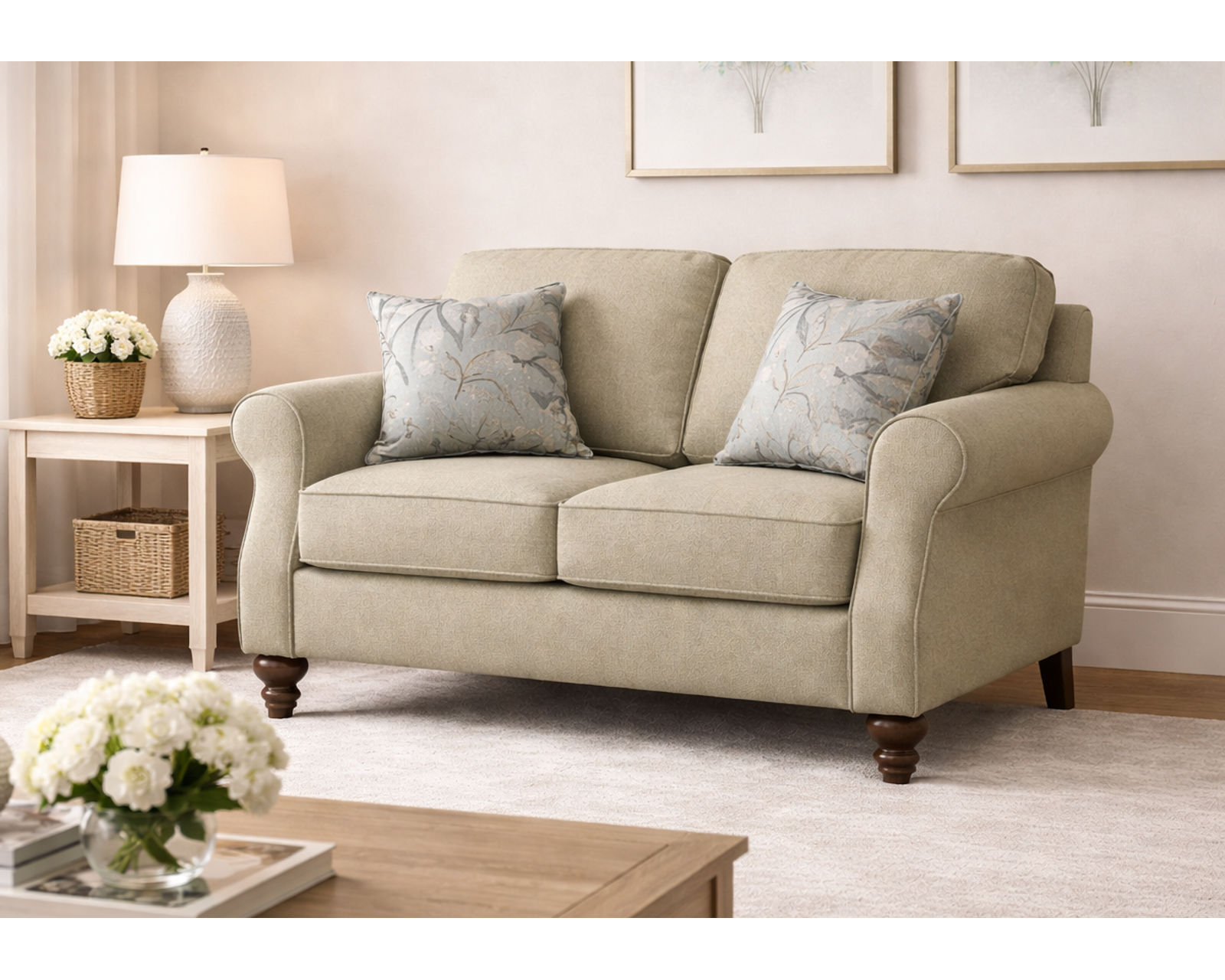 Jones 72" Sofa  (+101 Standard and Performance Fabrics) - Jones 1Z06 Loveseat