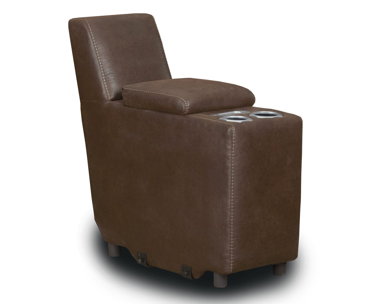 Sawyer Seven Piece Power Reclining Chaise Sectional (In stock)  116" x 158" - Console with Bluetooth and Sound