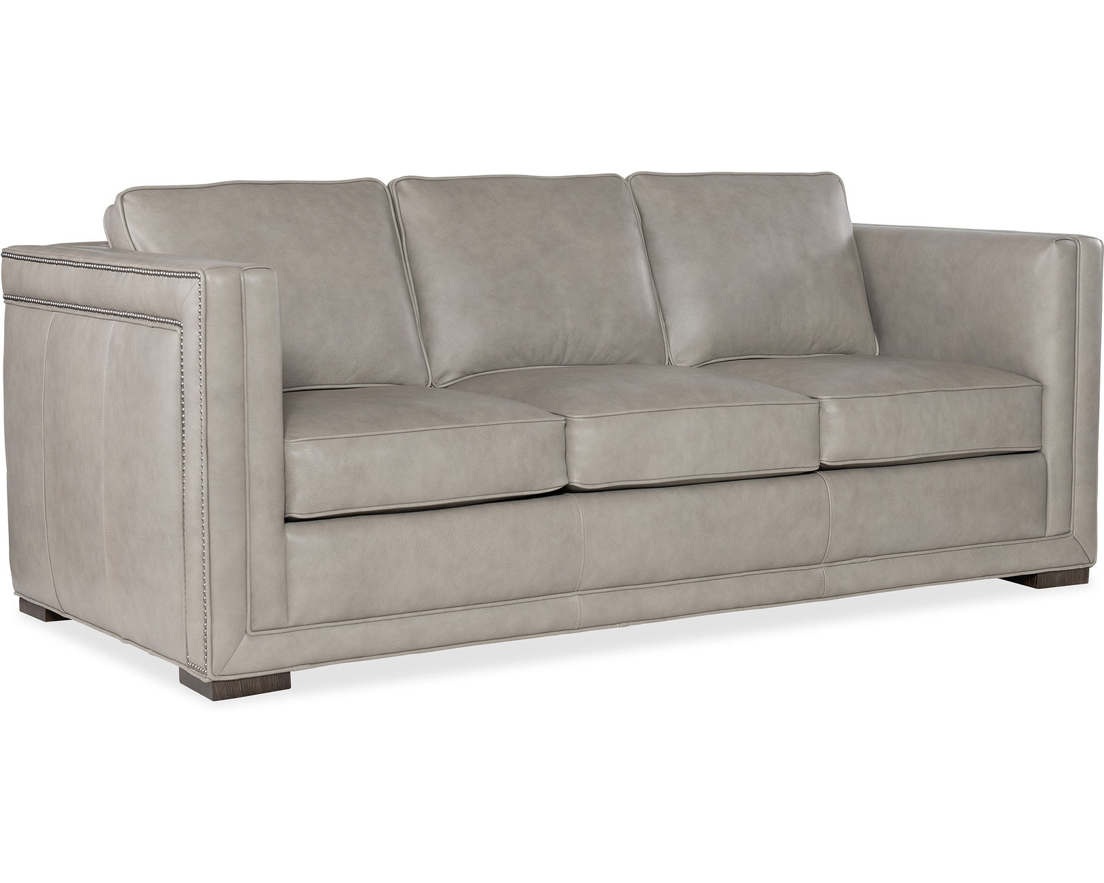 Bradington Young Ellary 663 Sofa (12 leathers) 8-Way Hand Tied - Ellary Stationary Sofa 8-Way Hand Tie