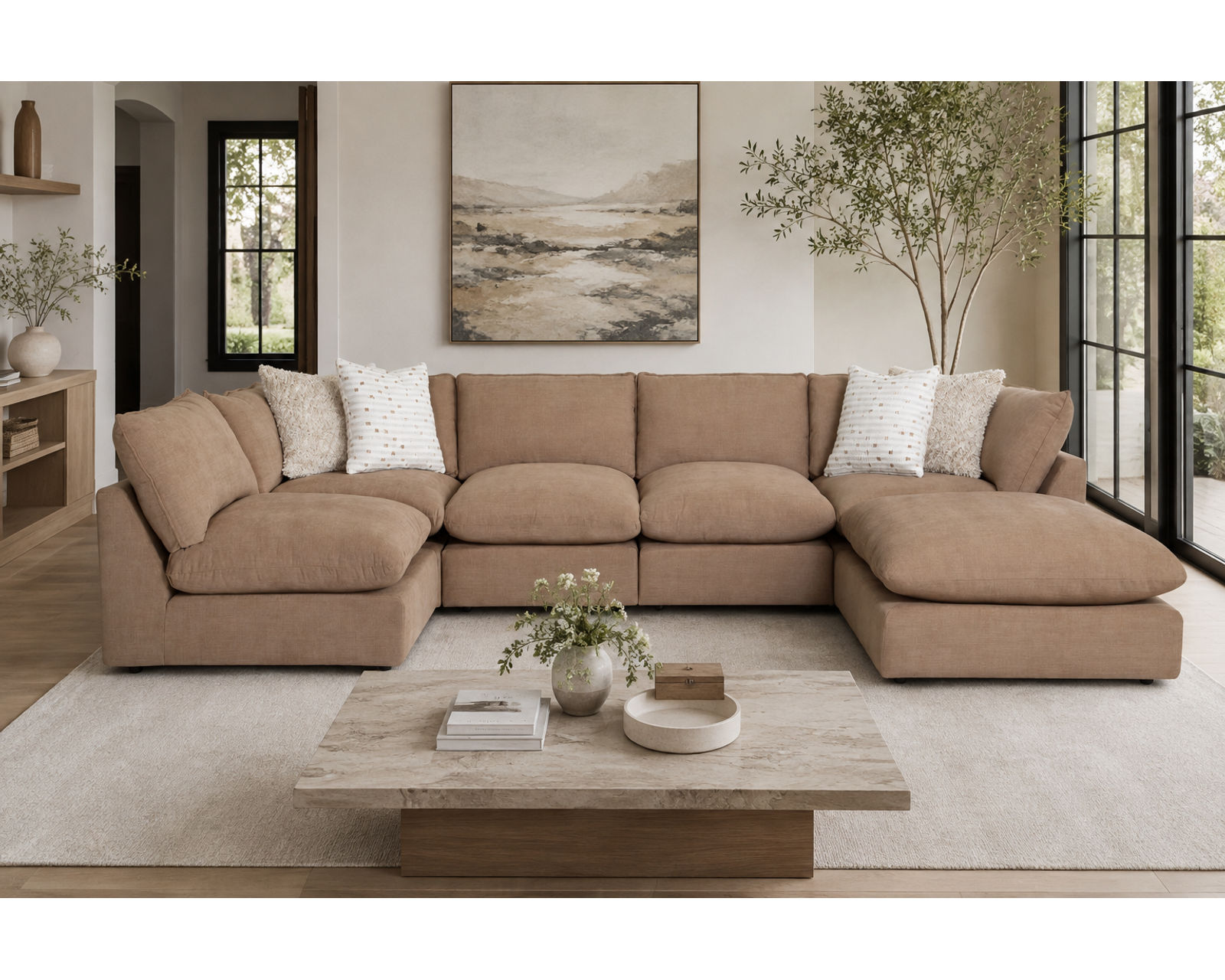 Desert Modular Sectional (Three Pieces. Endless Possibilities) - Luxury Looks. Beautiful Rooms. Surprisingly Affordable.