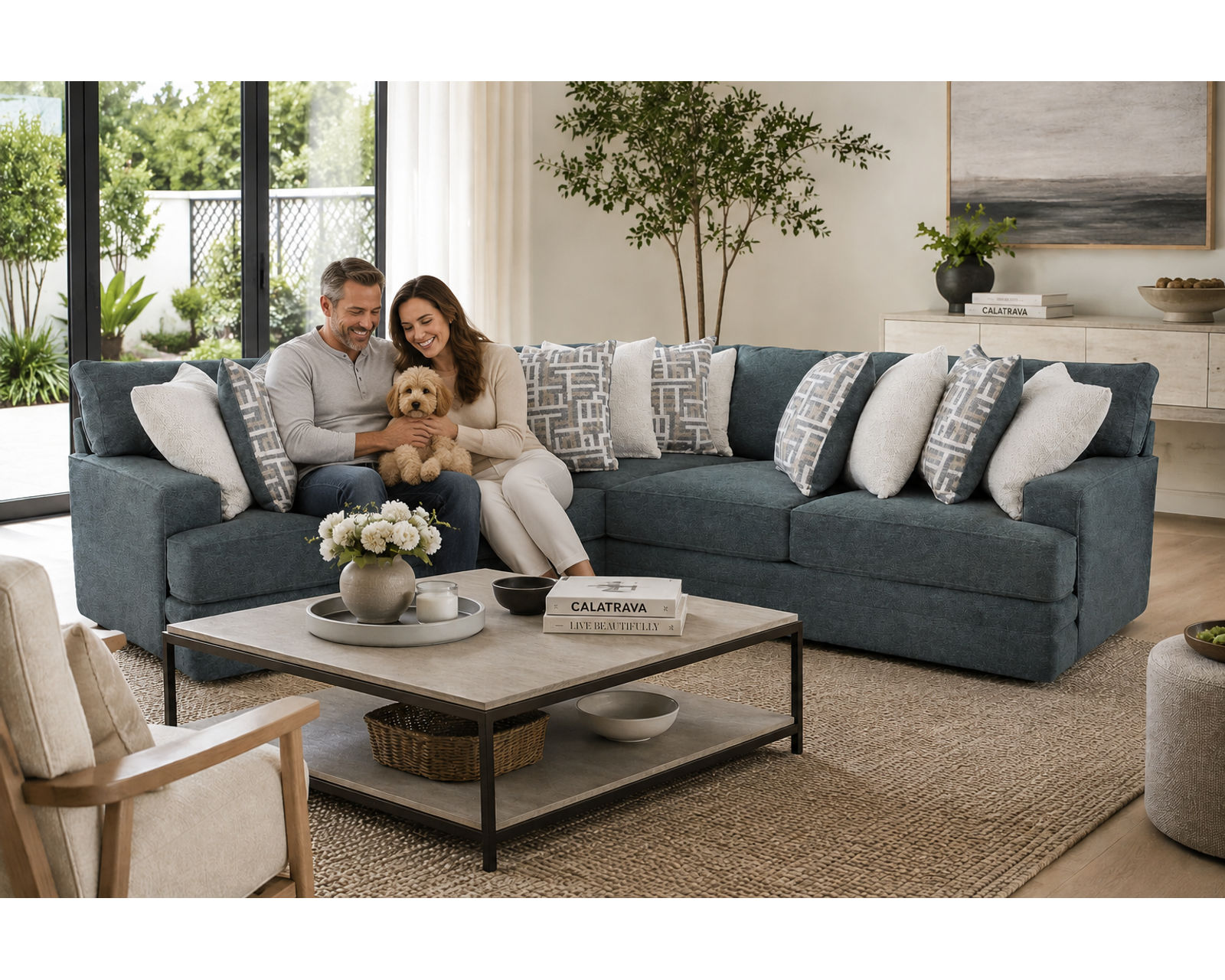 Briggs 934 Modular Sectional (Relaxed Contemporary Style. Plush Comfort) - The Luxury Look You Love—At a Price You’ll Love.