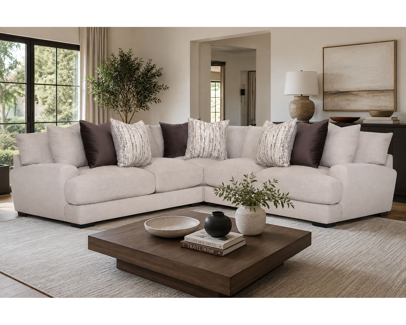 Hannigan 808 Modular Sectional (Designer Style. Sink-In Comfort. Made for the Way You Live.) - Luxury Looks. Beautiful Rooms. Surprisingly Affordable.