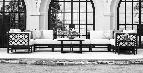 Layout E:  Eight Piece Sectional. 64" x 180" x 64"