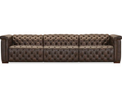 Savion Deux 3 Seat Sofa with Two Power Recliners and Three Power Headrests (089) In stock