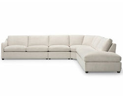 Madison 77658 Modern English Sectional (+60 fabrics)