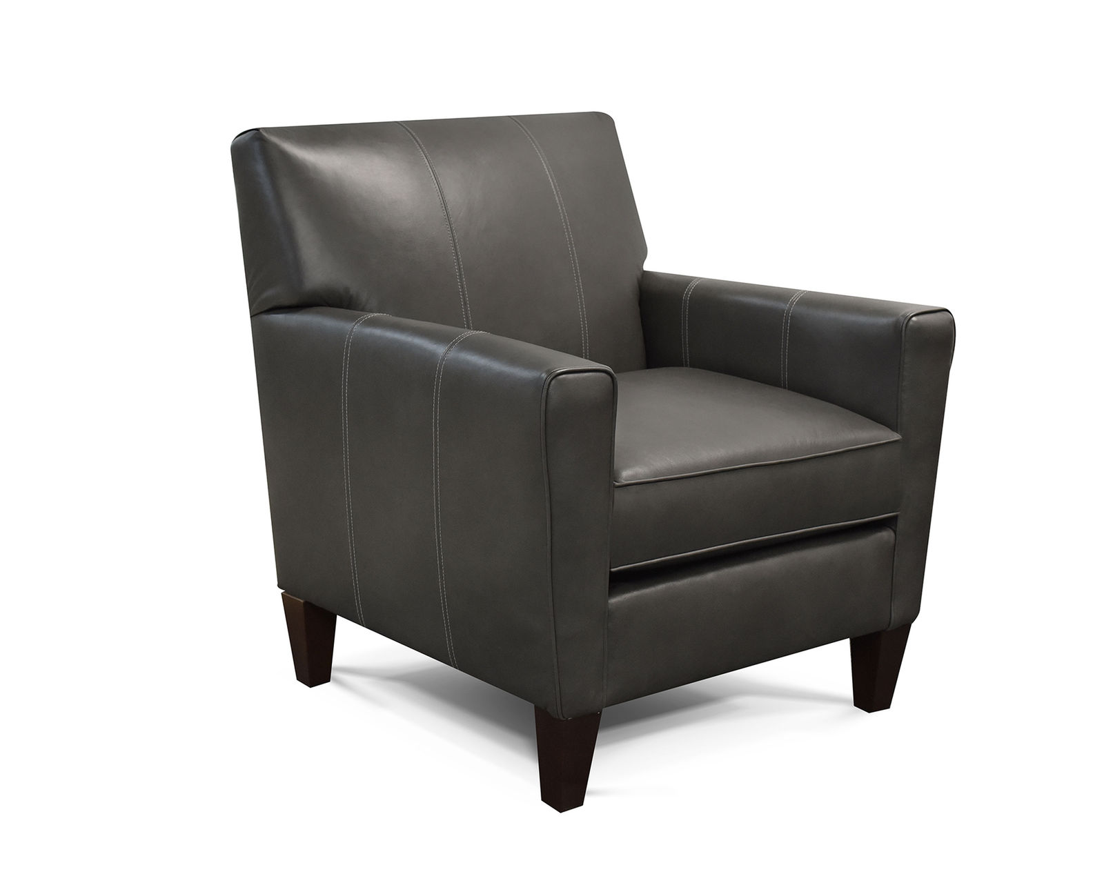 Collegedale 79" Leather Sofa (29 Top-Grain Leather Choices) - Collegedale Leather Chair