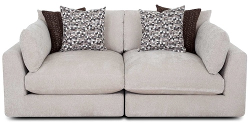 Layout A: 92" Two Cushions Sofa