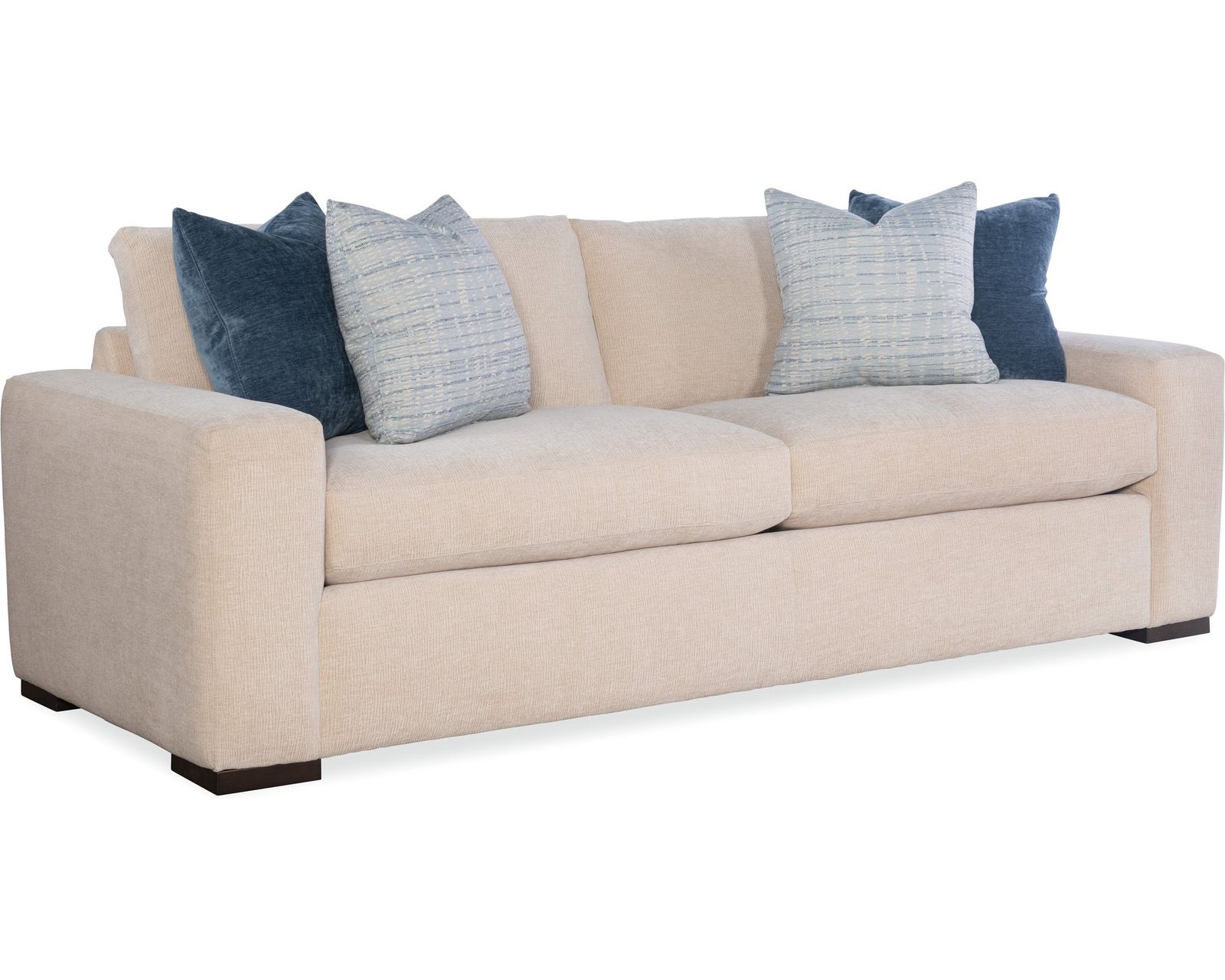 Downey 7588 Sofa 94" or 108" (+100 High Performance Fabrics) - Downey 95" Sofa (two cushions) 758850SS