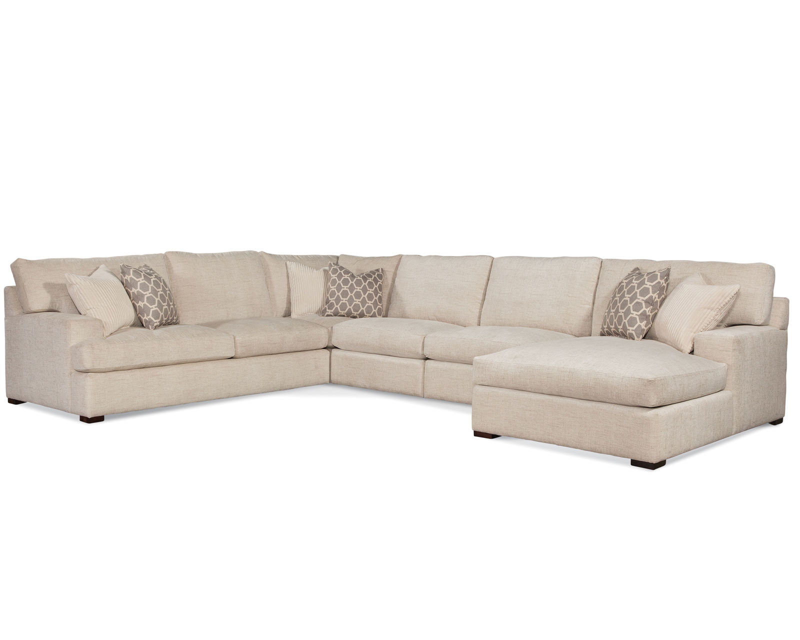 Cambria Stationary Sectional (+69 fabrics) - Sectional Layout: D