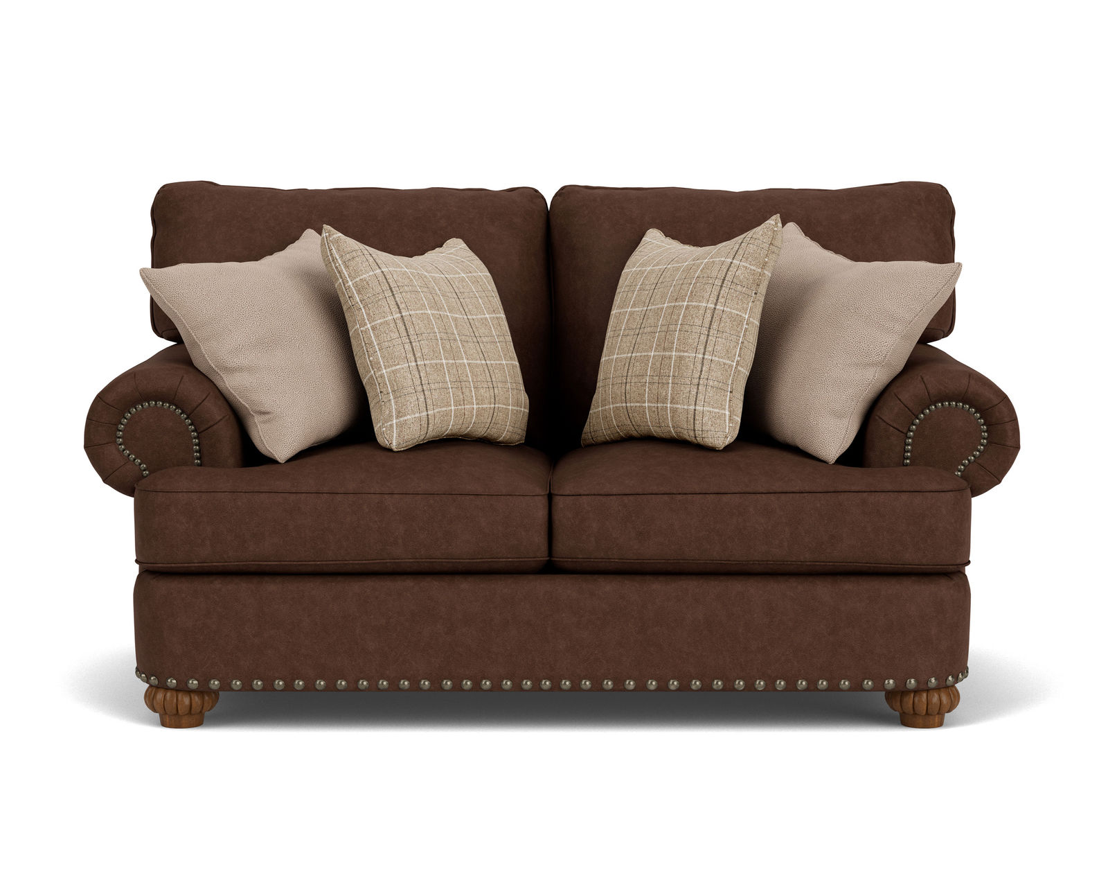 Patterson 7322 Nailhead Loveseat (+100 fabrics) - Patterson Nailhead Loveseat