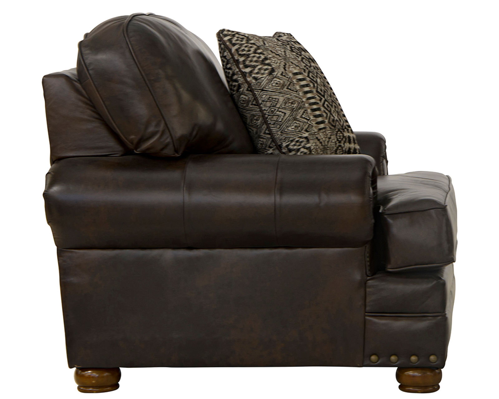 Roberto 94" Top Grain Leather Touch Sofa (Includes Pillows) In stock - Roberto Leather Chair