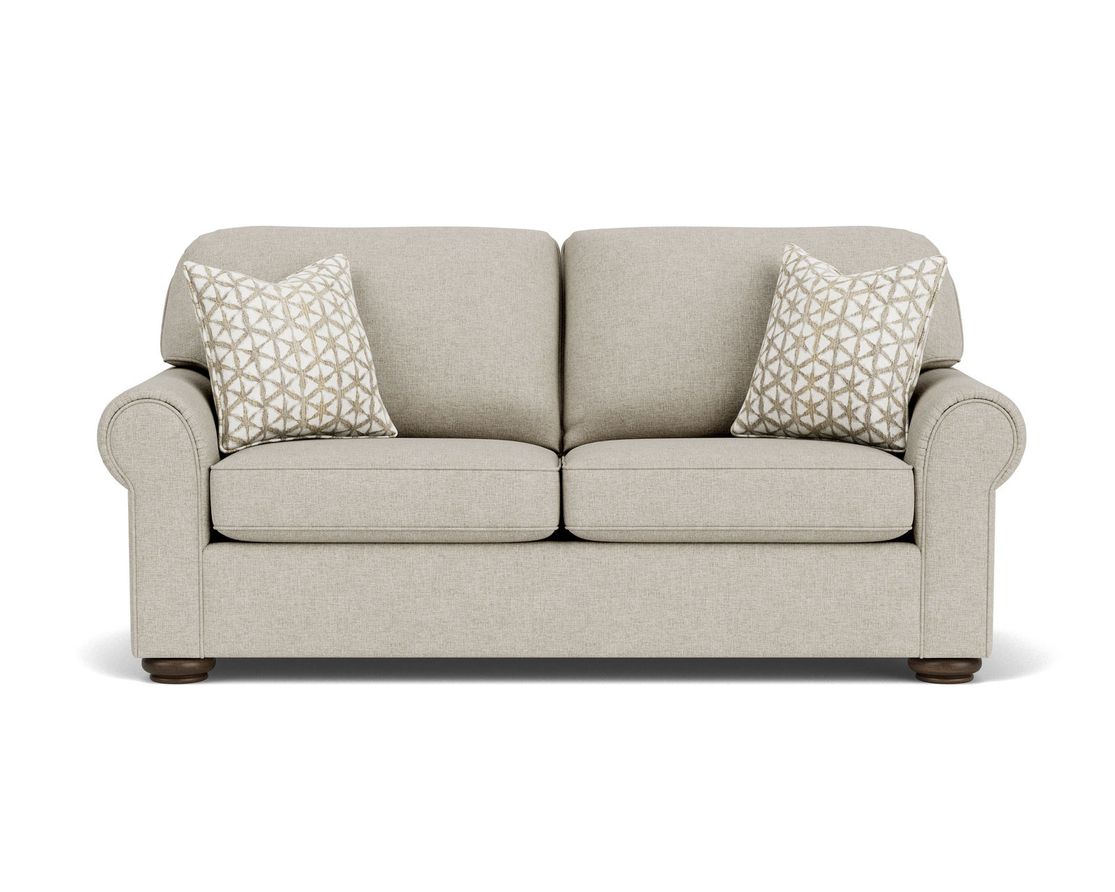 Preston 5538 Sleeper (100+ fabrics) Twin- Full - Queen  - Helical springs for enhanced seat and sleep comfort.