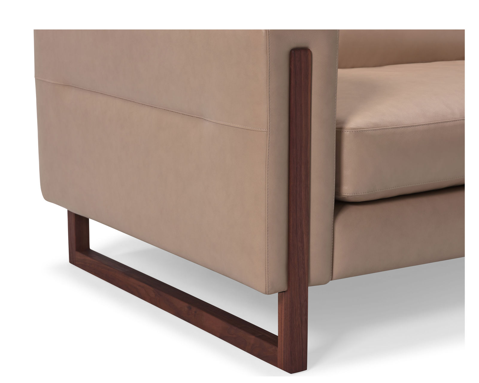 Brookes 77696 Sofa (74" or 84") +100 leathers - Brookes 84" 2 Seat Sofa