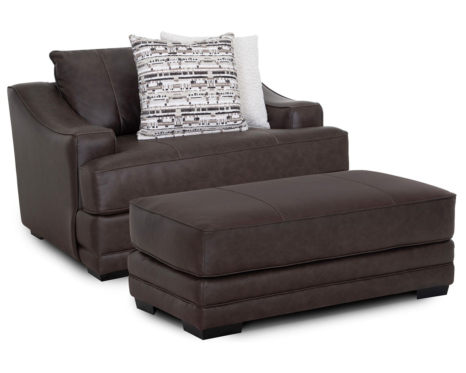 Prescott 101" Extra-Wide Sofa (Big on Space. Deep on Comfort. Designed to Make a Statement) - Designer-Curated. Perfectly Coordinated. Surprisingly Affordable.