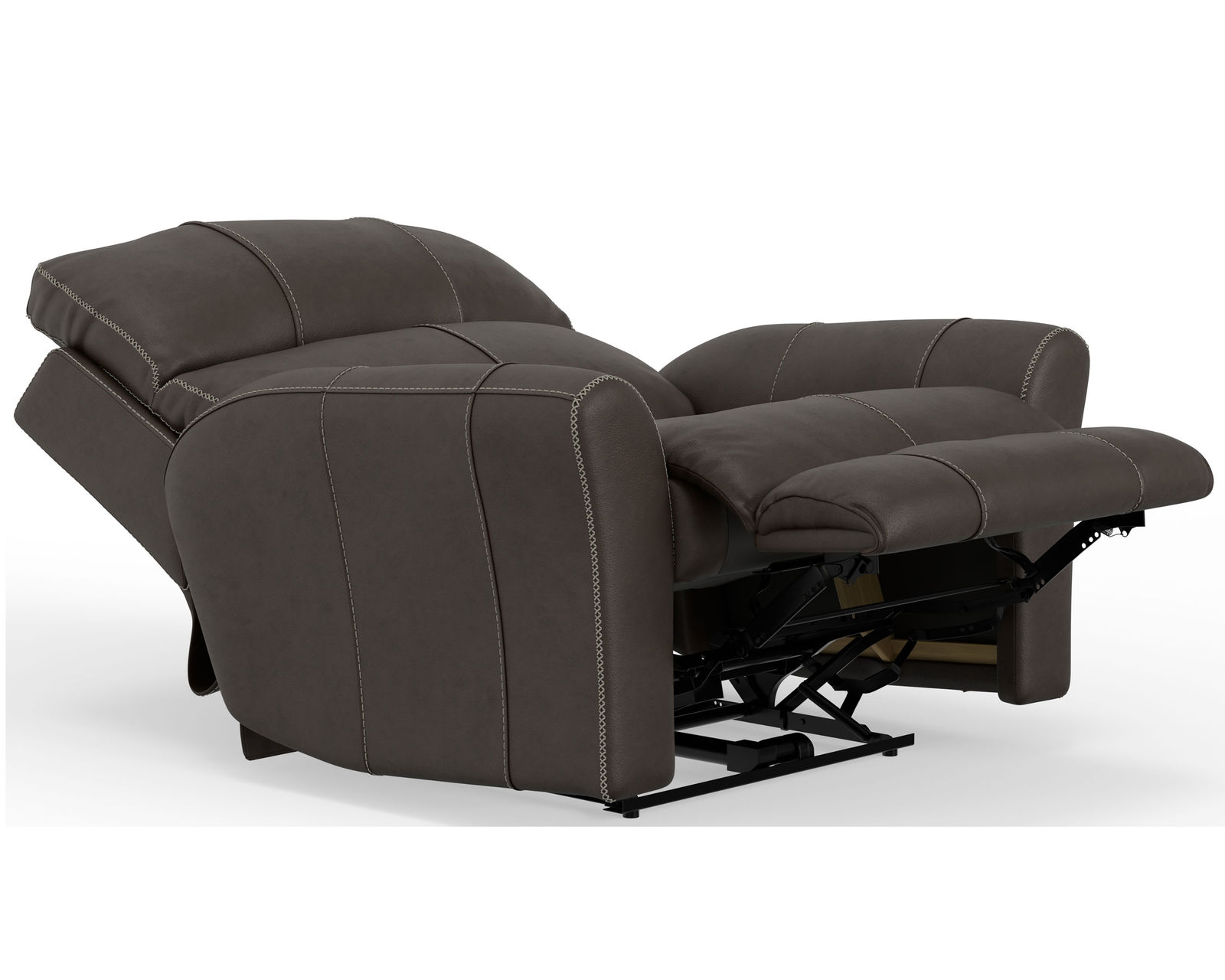 Fredda 82" Power Headrest Power Reclining Leather Sofa Lay-Flat Relaxation, Zero Gravity Comfort & Premium Italian Leather - 2 colors - Sit Back. Stretch Out. Stay Awhile.