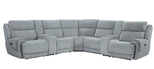 Layout C: Seven Piece Power Reclining Sectional