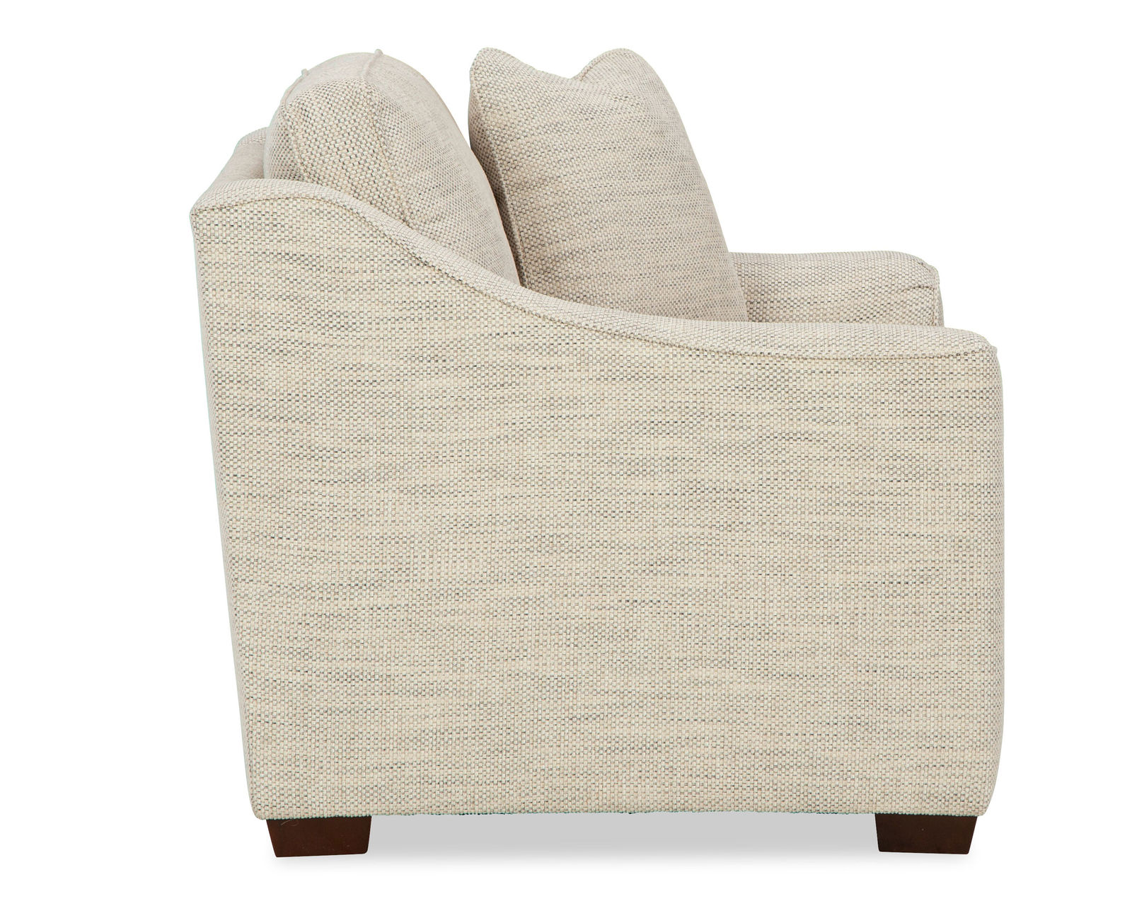 F9 Stationary Chair (100+ Performance fabrics) Make it Yours - F9 Chair with slope arm and Boxed back cushions