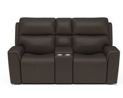 Jarvis Power Reclining Loveseat with Console and Power Headrests (009-70) ZERO GRAVITY - In stock