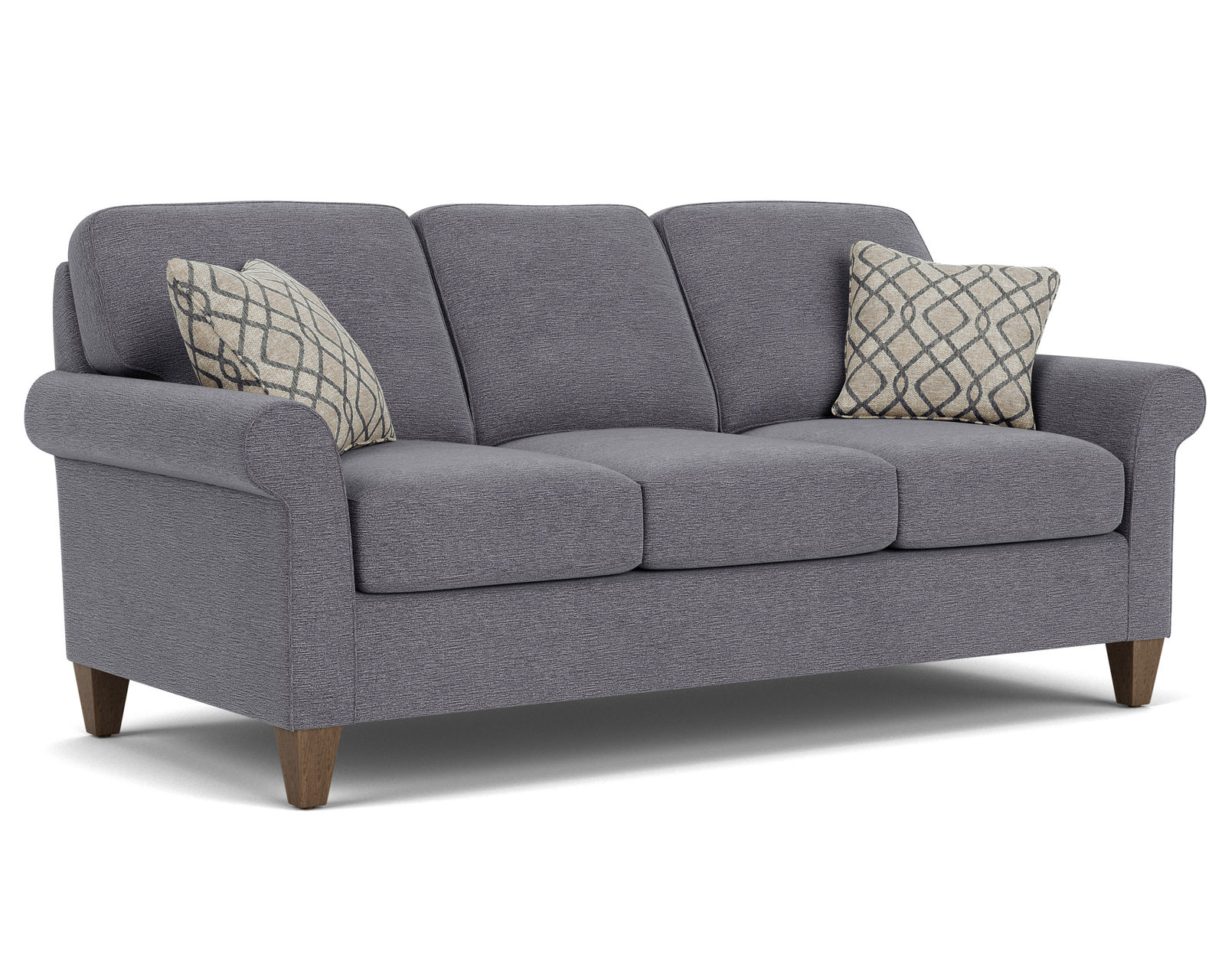 Westside 5979 Sofa (100+ fabrics) 79" - Features the Flexsteel Blue Steel Seat Spring never needs replacing.