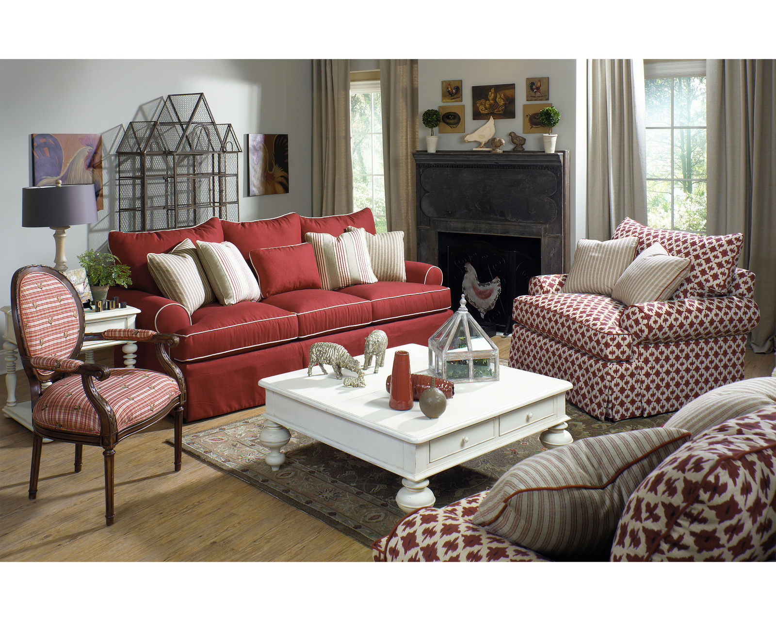 Cordele 100" Sofa (Performance fabrics) P997050BD - 2.0 density foam (above industry standard-1.8