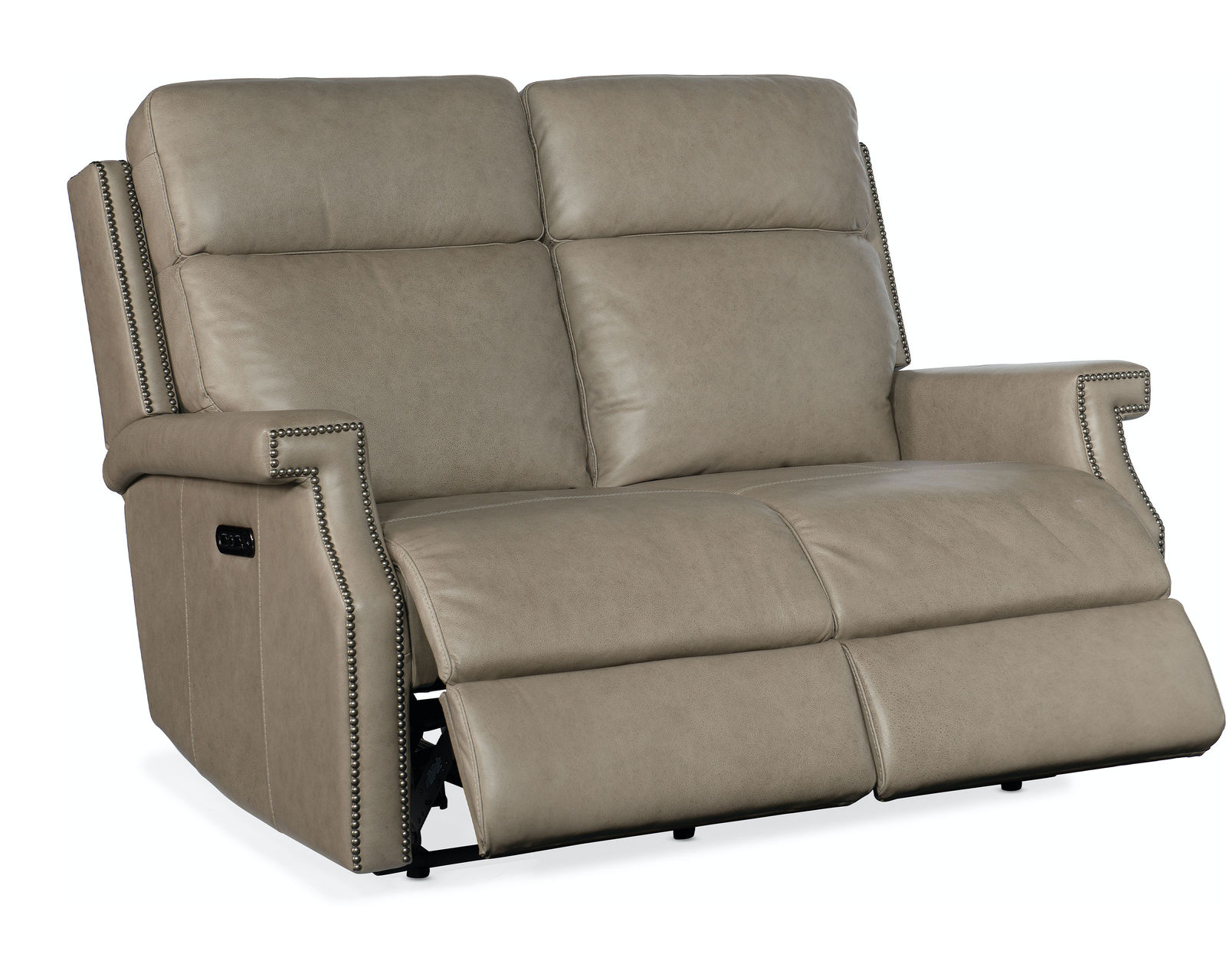 Vaughn Zero Gravity Sofa with Power Headrest (Stone Leather) Zero Gravity - In stock - Vaughn Zero Gravity Loveseat with Power Headrest
