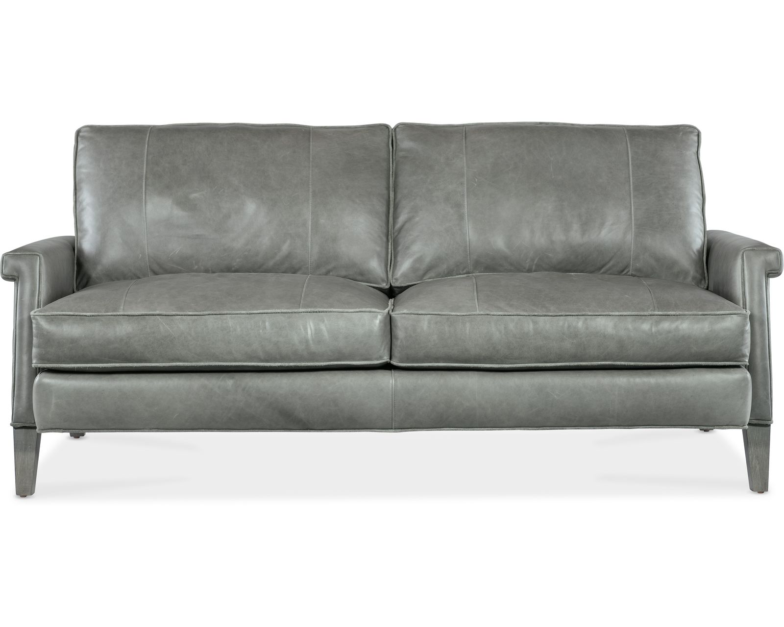 Bradington Young Emyrsen 624 Sofa (12 leathers) 8-Way Hand Tie - Emyrsen Stationary Sofa 8-Way Hand Tie
