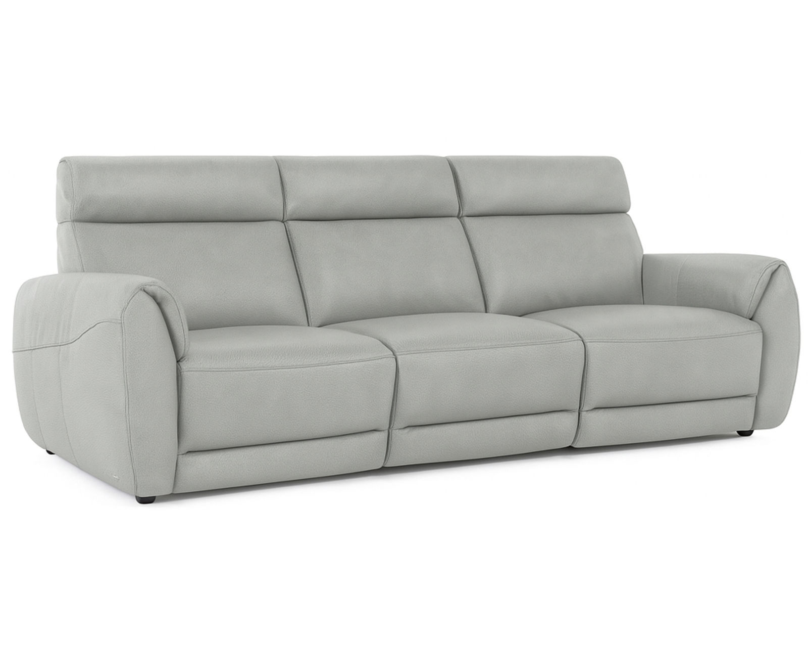 Nuvia C328 Triple Power Reclining Sofa (104") +55 leathers - Layout A: Nuvia 103" Reclining Sofa