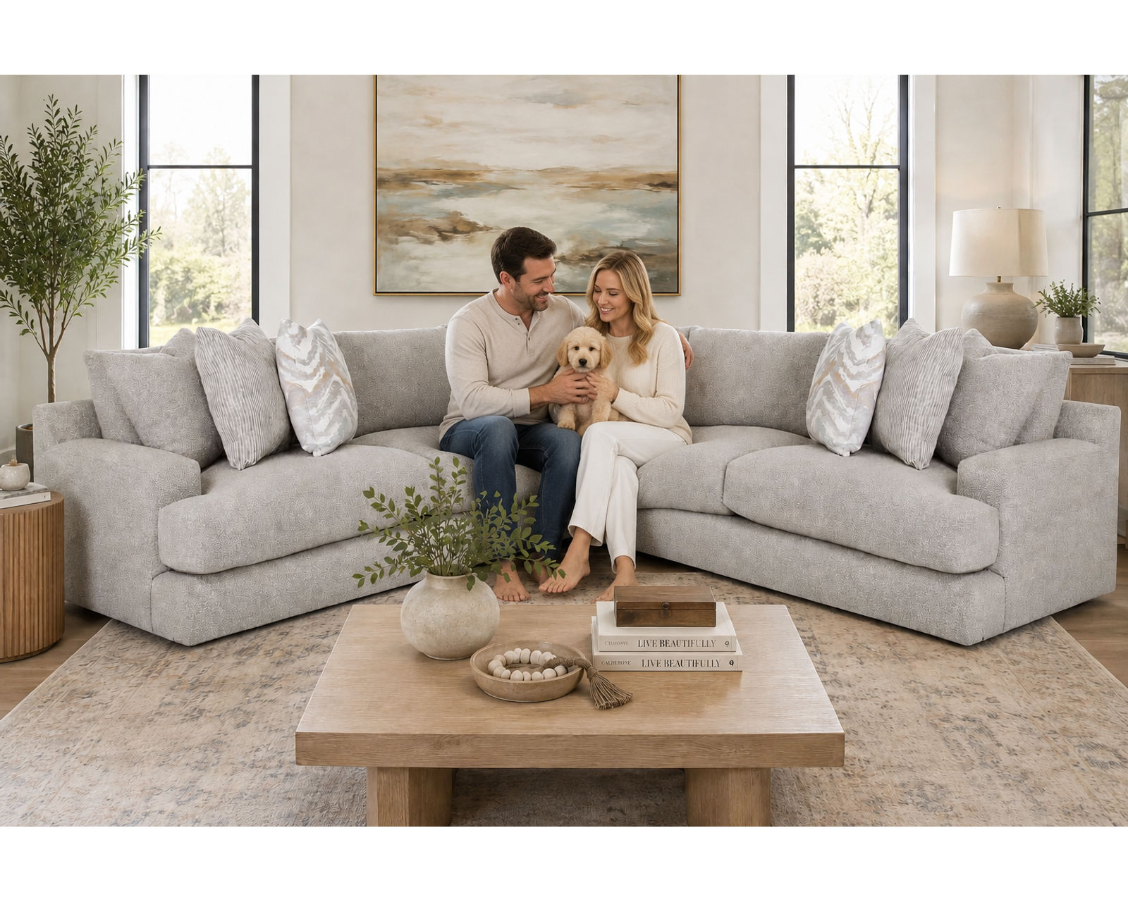 Meade 961 Modular Sectional (Modern Scale. Incredible Comfort) - The Luxury Look You Love—At a Price You’ll Love.