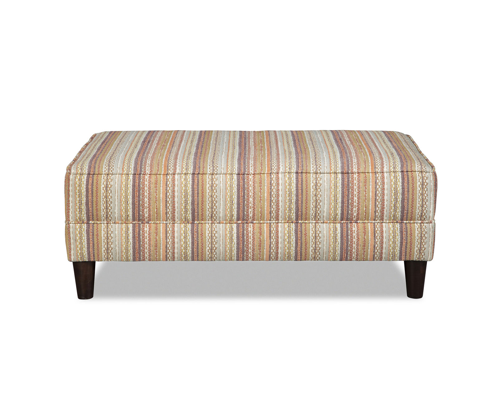 M9 Rectangular Ottoman (2 Sizes) 100+ Performance fabrics - Shown with conical leg (round)