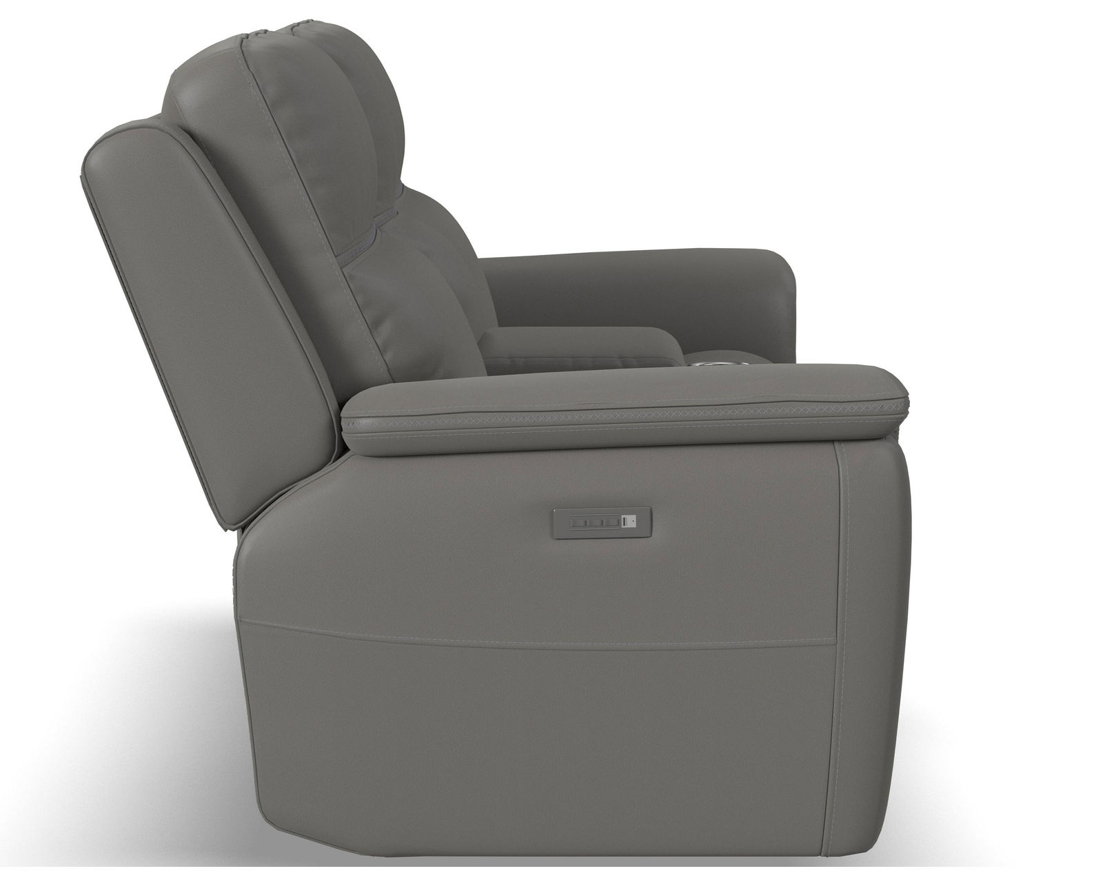 Sawyer Leather Power Reclining Sofa with Power Headrests and Lumbar (009-01) ZERO GRAVITY - In stock