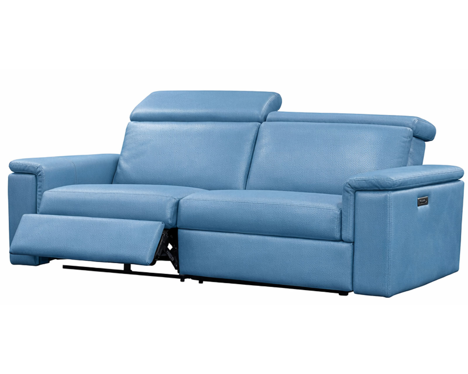 Zoe Dual Power Reclining Sofa — Available in Standard & Wide Cushions, 140+ Leather Options, and 85", 91", or 117" Widths - Luxury Comfort, Custom Made for You—Without the Luxury Price