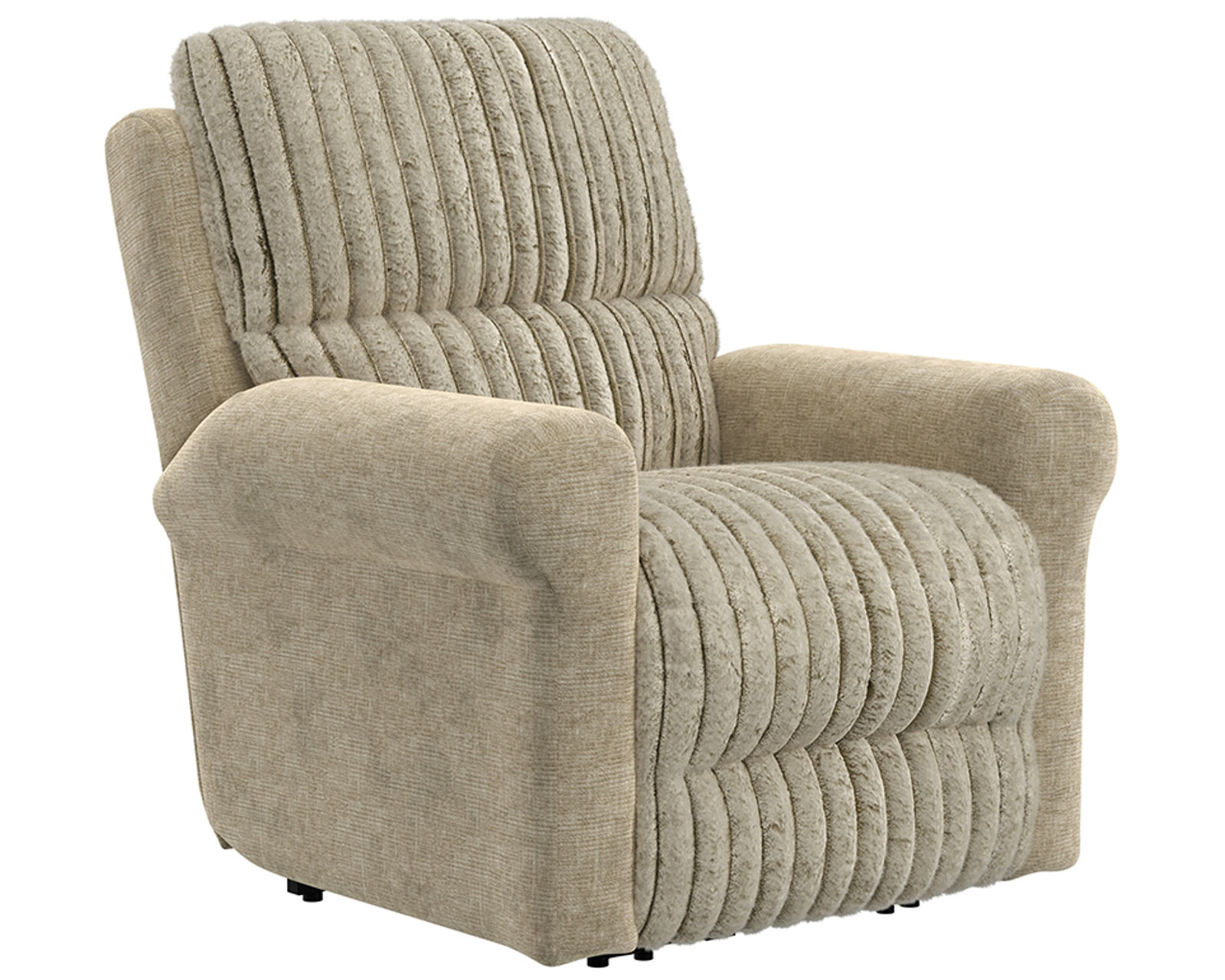 Foxy Rocker Recliner or Power Zero Gravity Recliner Fashion-Forward Comfort with Luxurious Faux Fur (two colors)