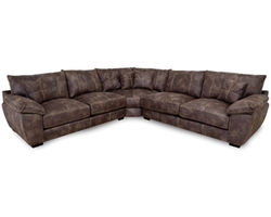 Teagan 840 Three Piece Sectional (Best-Selling Comfort. Leather-Like Style)