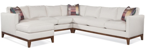 Layout A: Four Piece Chaise Sectional 62" x 121" x 122"