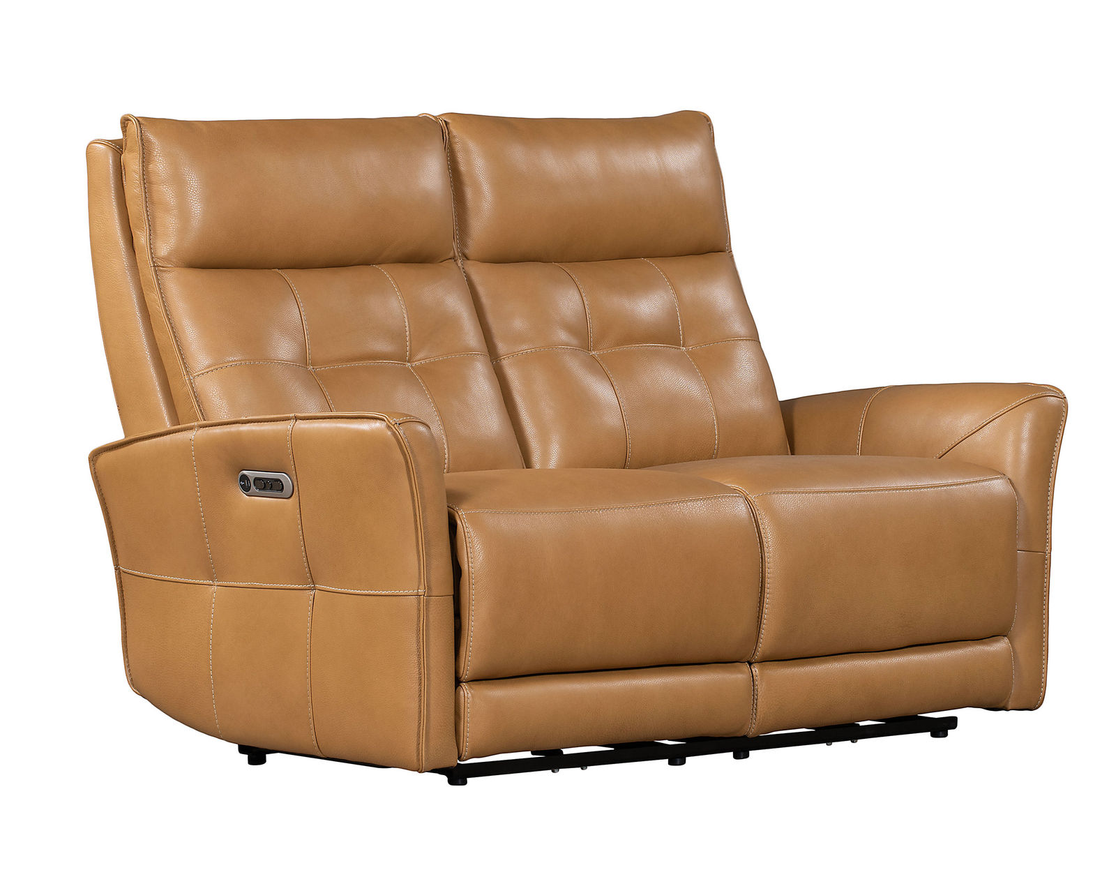 Gershwin 88" Cordless Zero Gravity Power Headrest Power Reclining Sofa (Butterscotch leather) In stock - Fast shipping - Gershwin Cordless Zero Gravity Power Headrest Power Reclining Loveseat