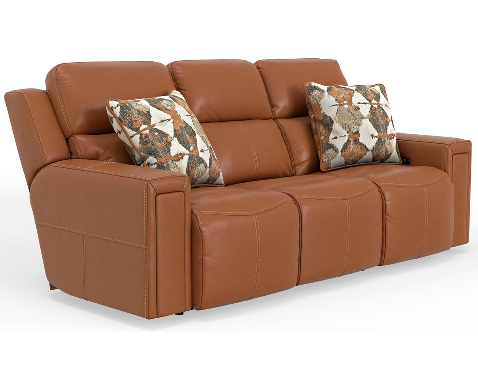 Arezzo 87" Zero Gravity Power Headrest Power Reclining Leather Sofa (2 colors) - Relax Better. Live Better.