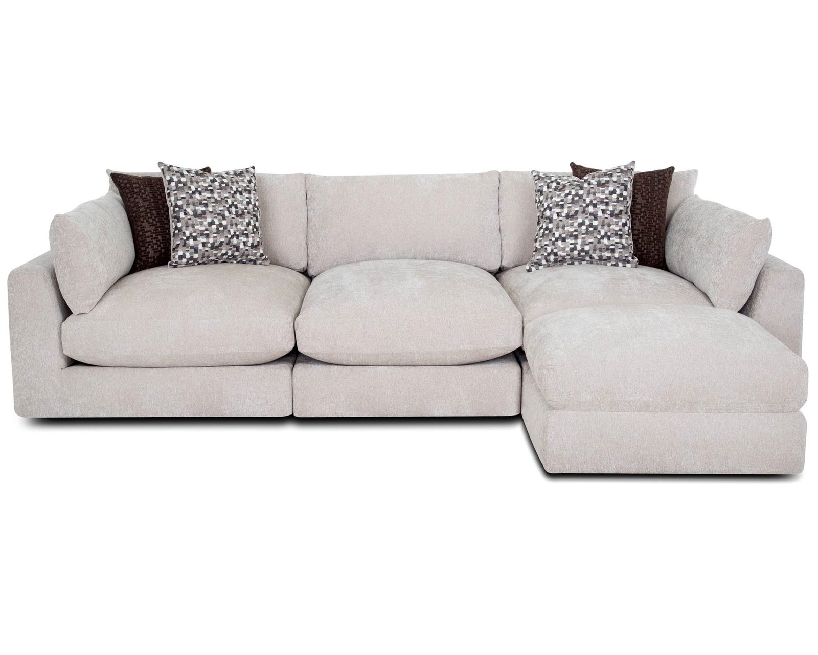 Pollock 965 Modular EXTRA Deep Seating Sectional (So Deep, It’s Almost a Bed) - Where the Sectional Ends and Dreaming Begins.