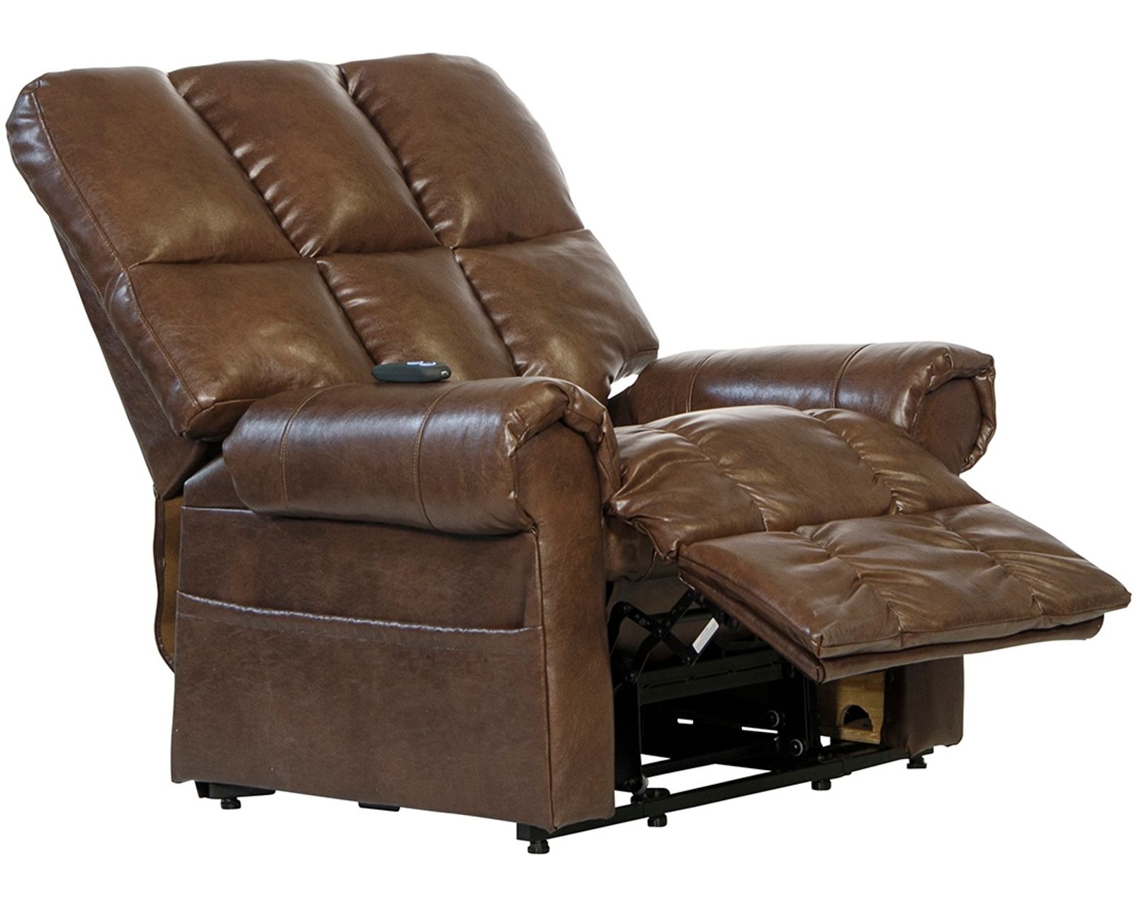 Stallworth Big Man’s Heavy-Duty Power Lift Full Lay-Out Chaise Recliner 450 Pounds Rated (2 colors) - Designed to Relax. Engineered to Rise.