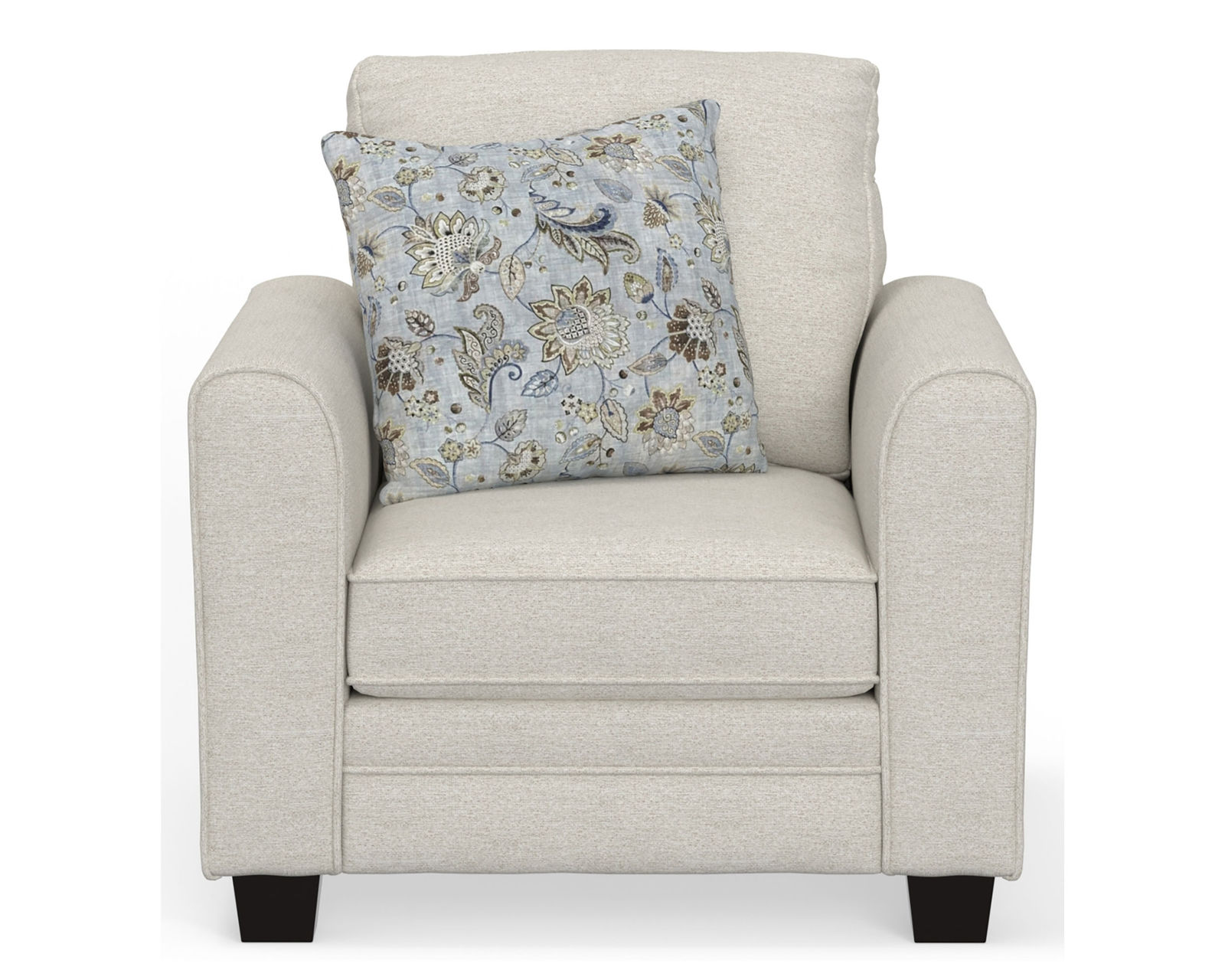 Magnolia 90" Sofa (durable polyester fabric) includes pillows  - Magnolia Chair