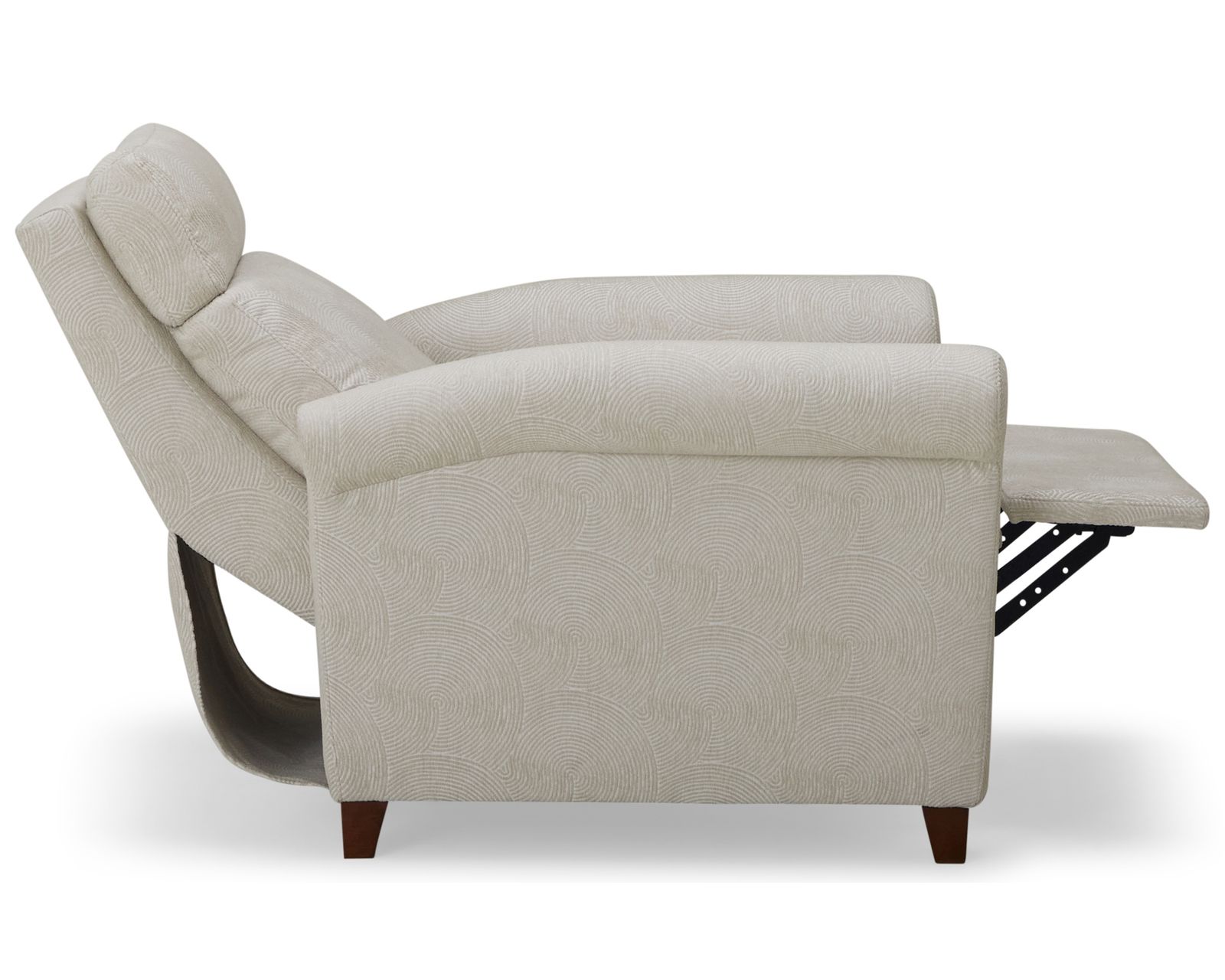 Soren 77170 Rolled Arm Sofa (87") +50 fabrics - Soren Pressback Recliner